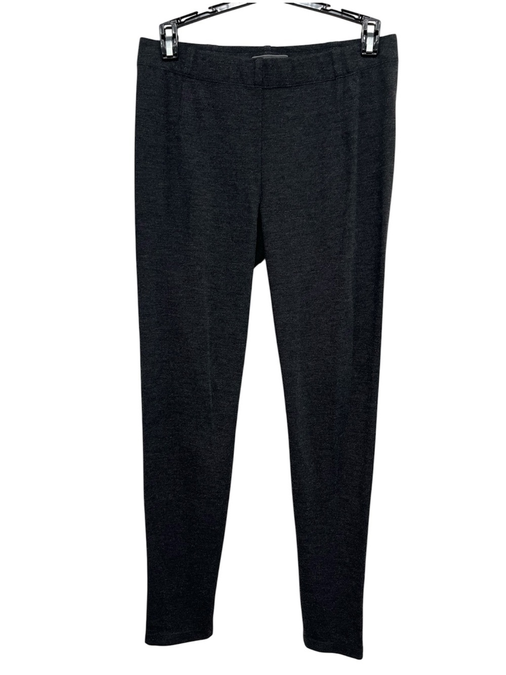 VINCE Gray Textured Leggings Size Medium